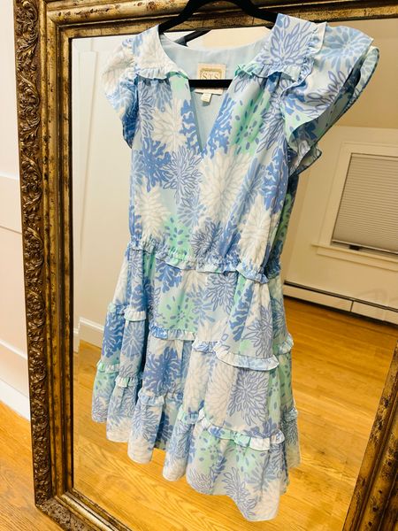 Cruise into Summer in this Sail to Sable Coral Print Flutter Sleeve Ruffle Hem Dress.

#LTKFind #LTKSeasonal #LTKtravel