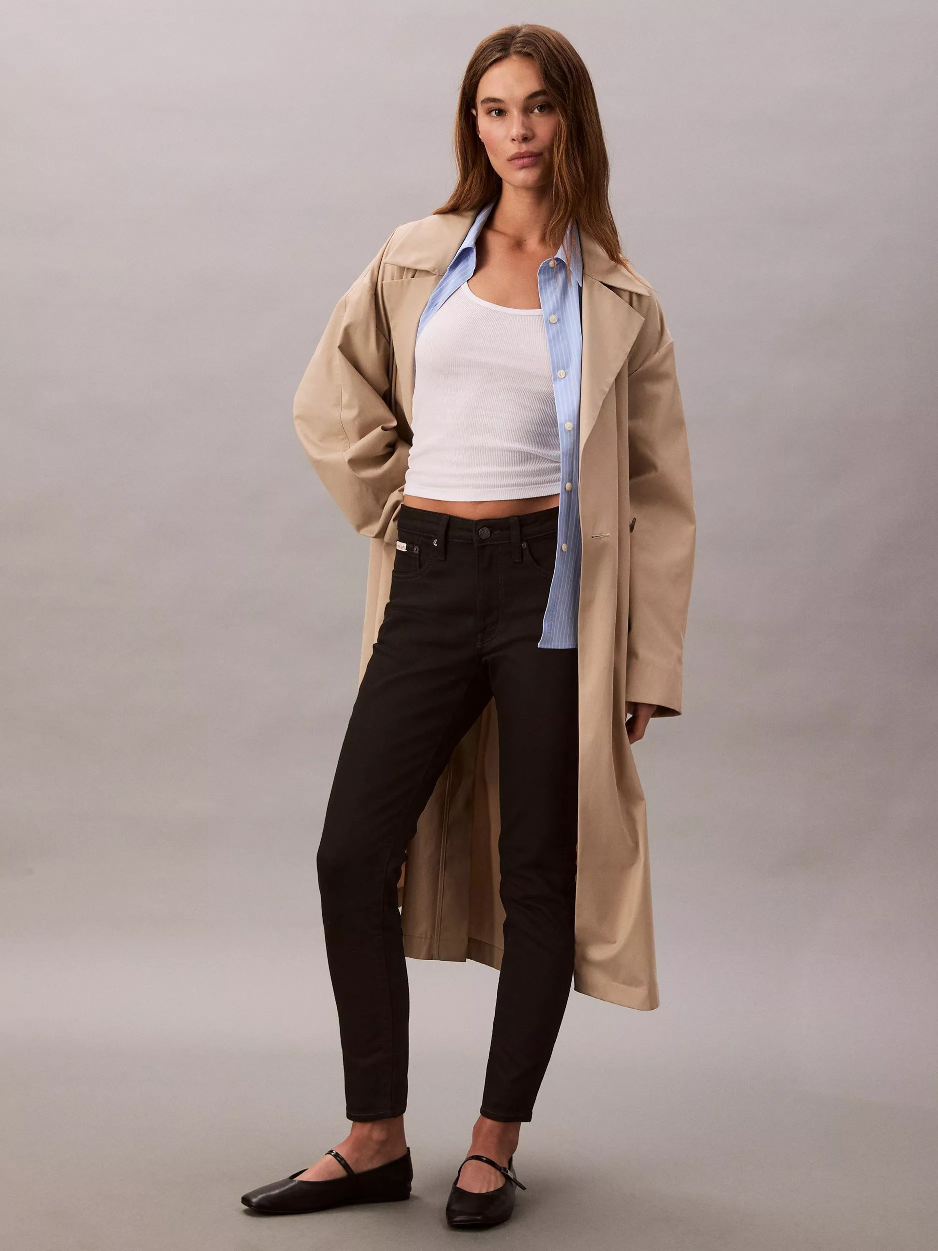 Calvin Klein Mid Rise Skinny Jeans | John Lewis (UK)