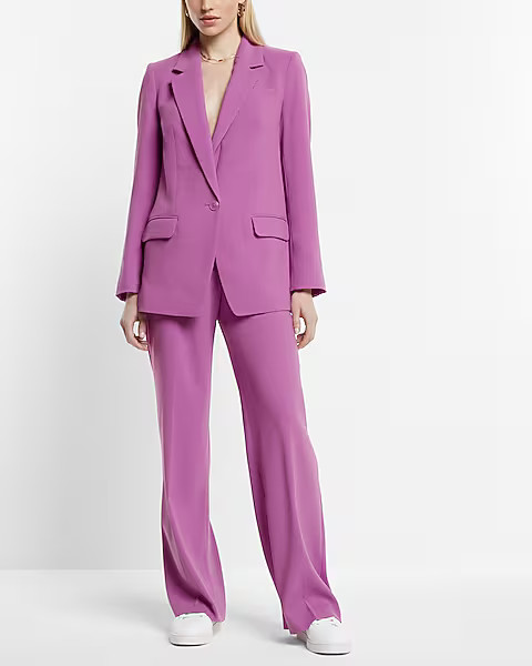 Editor Mid Rise Relaxed Trouser Pant | Express