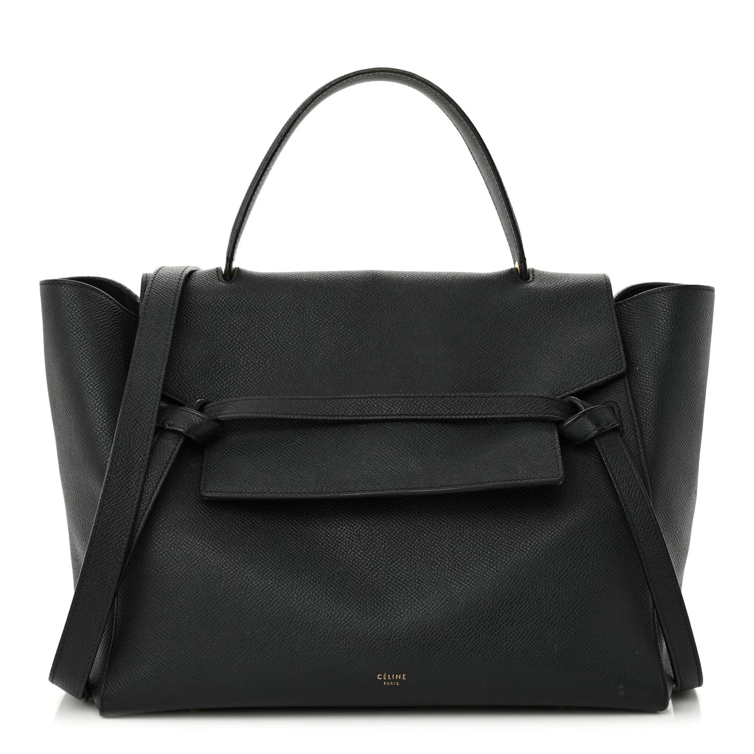 Celine Grained Calfskin Mini Belt Bag Navy 1629627 | FASHIONPHILE (US)