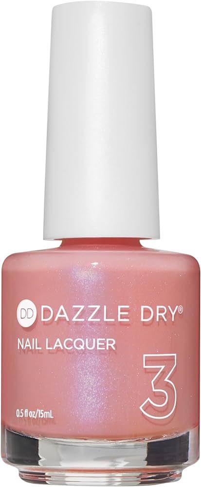Dazzle Dry Nail Lacquer (Step 3) - Milky Way - An iridescent seashell pink. (0.5 fl oz) | Amazon (US)