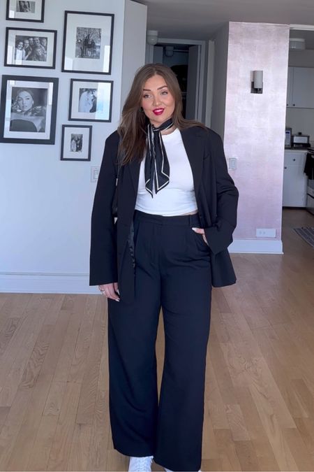 Styling a Boyfriend Fitted Suit 💋 Abercrombie Sale 

#LTKstyletip #LTKsalealert #LTKworkwear