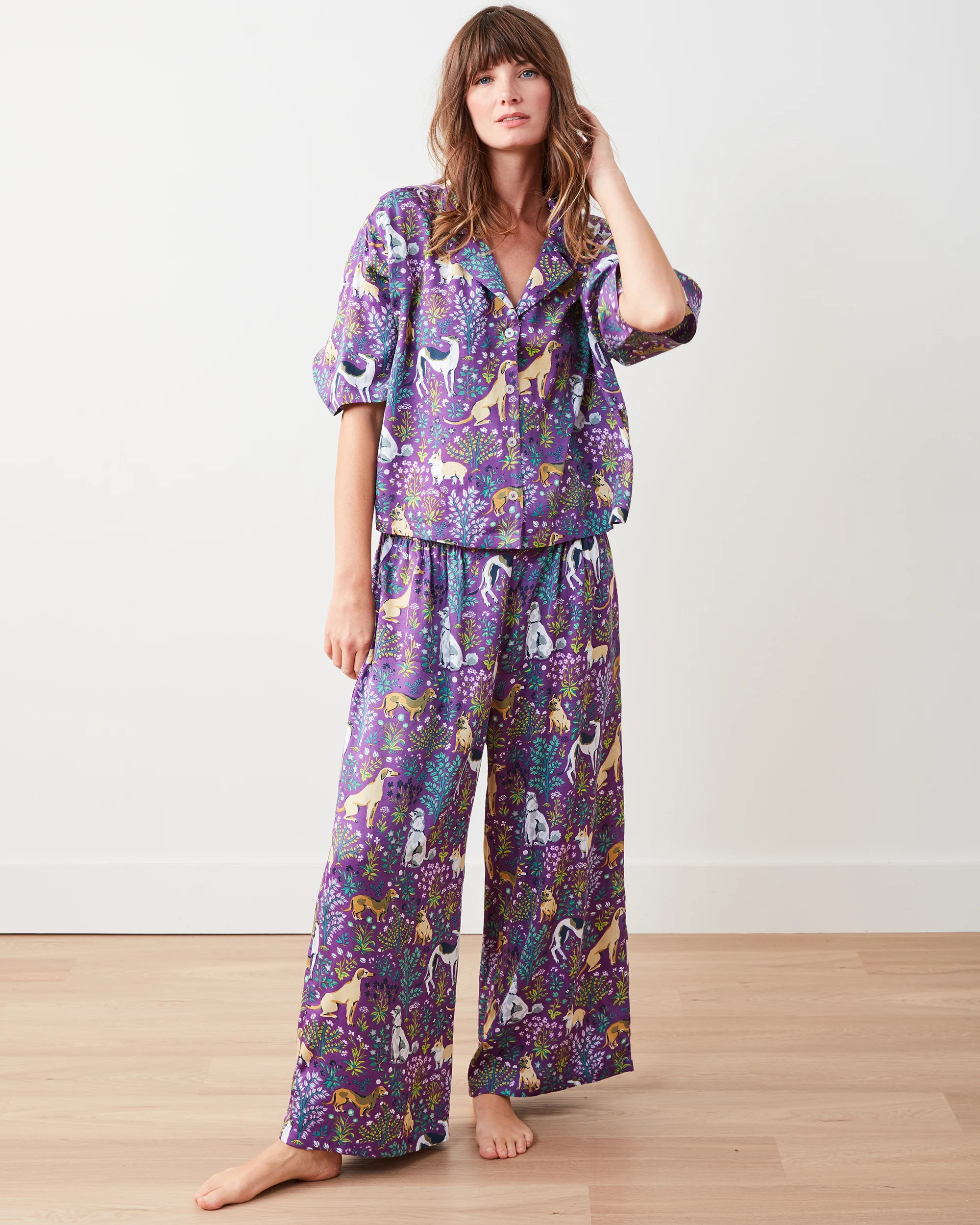 Must Love Dogs - Petite Eco Satin Wildest Dreams Set - Amethyst | Printfresh