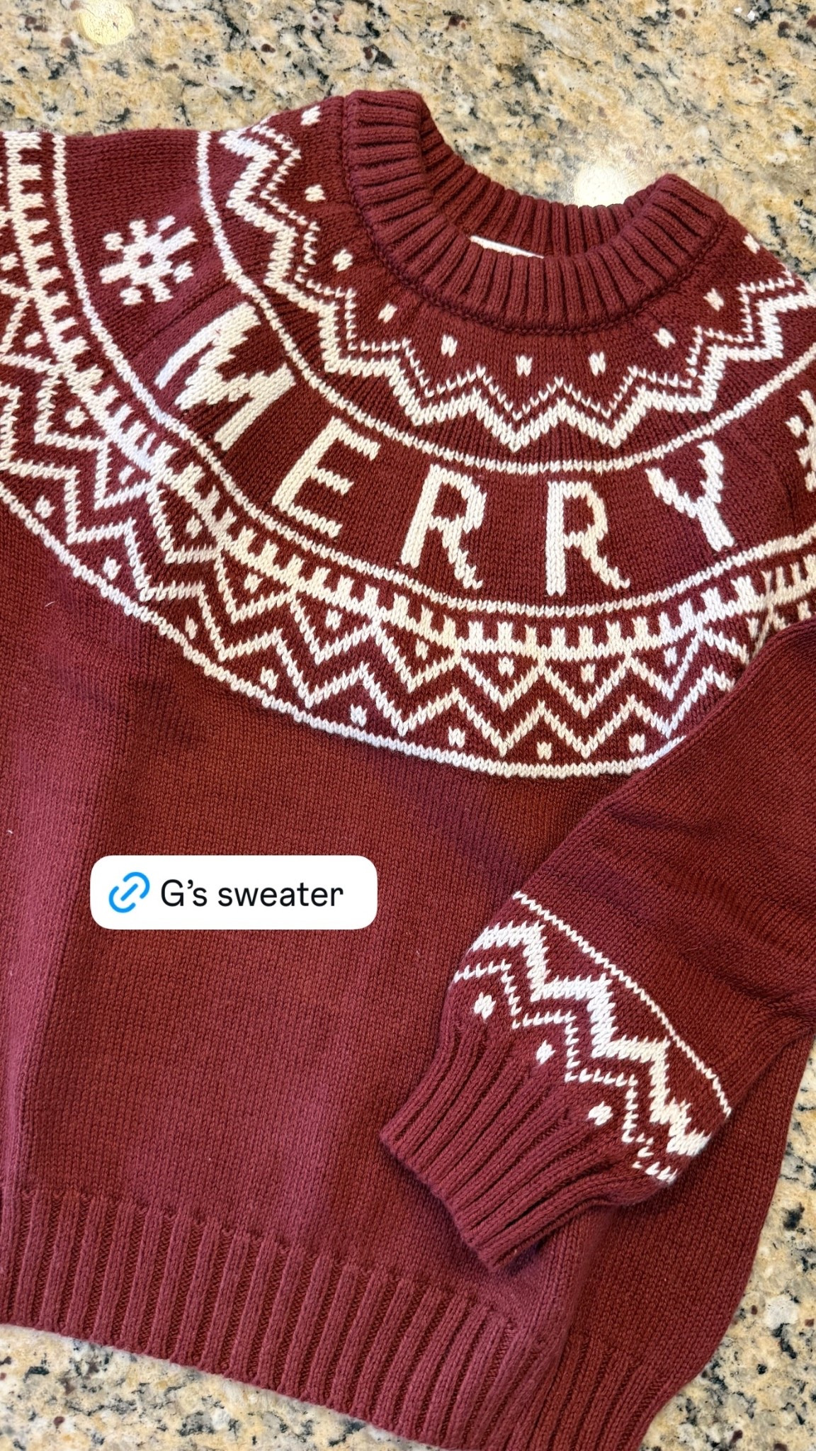 Loving this little sweater G wore for the Christmas party!❤️🎄

#LTKHoliday #LTKFindsUnder50 #LTKKids