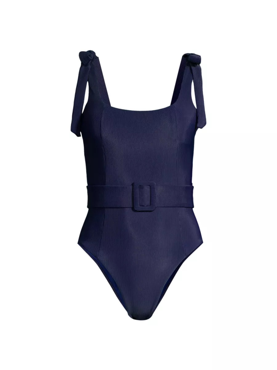 Sydney Ribbed One-Piece Swimsuit | Saks Fifth Avenue