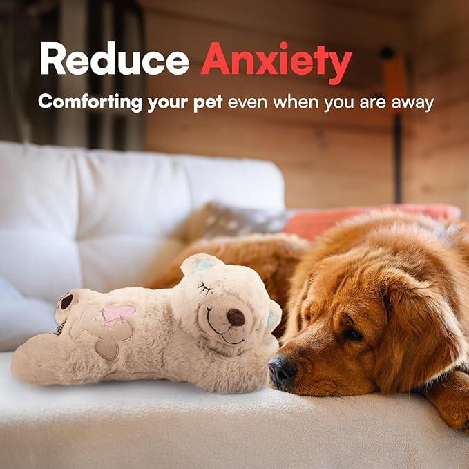 ALL FOR PAWS Heartbeat Puppy for Dogs, Dog Anxiety Relief and Sleep Aid Toy, Comfort Stuffed Anim... | Amazon (US)