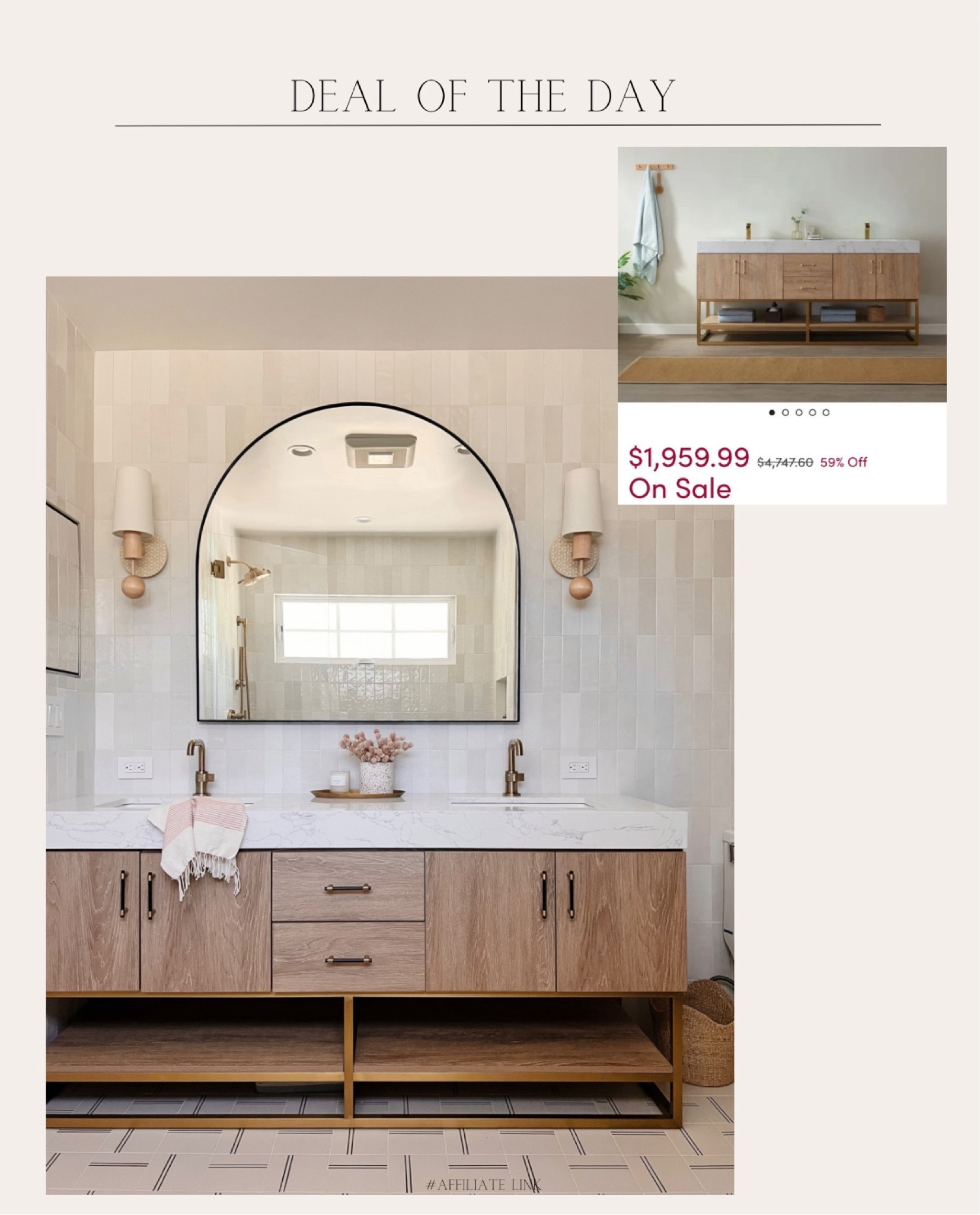 Bathroom vanity black brass hardware white tiles Bathroom inspo. Medicine cabinet, brass hook, robe hook, laundry bin, built in laundry bin, brass hardware, brass and black hardware, brass faucet 

#LTKMostLoved 

#LTKhome #LTKfindsunder100