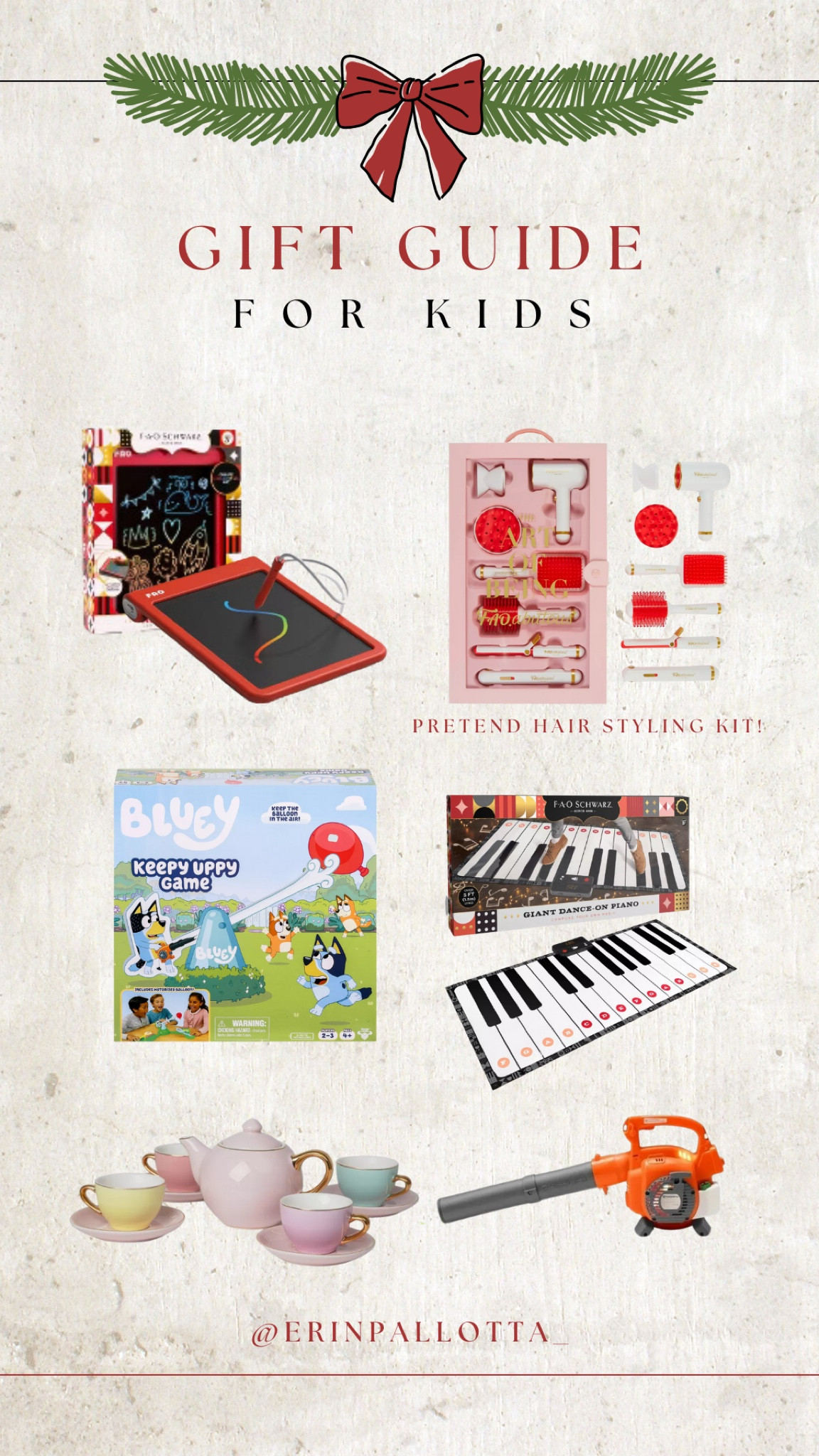 Fun gifts for kids that will keep them occupied! Love the play hair styling kit and the dance & play piano mat is a classic!

#LTKGiftGuide #LTKCyberWeek #LTKHoliday