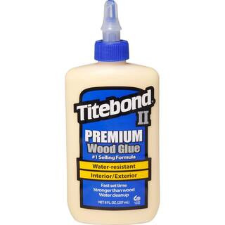Titebond 8 oz. Titebond II Premium Wood Glue 5003 - The Home Depot | The Home Depot