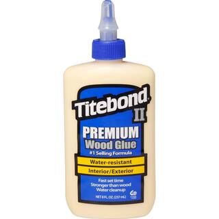 Titebond 8 oz. Titebond II Premium Wood Glue 5003 | The Home Depot