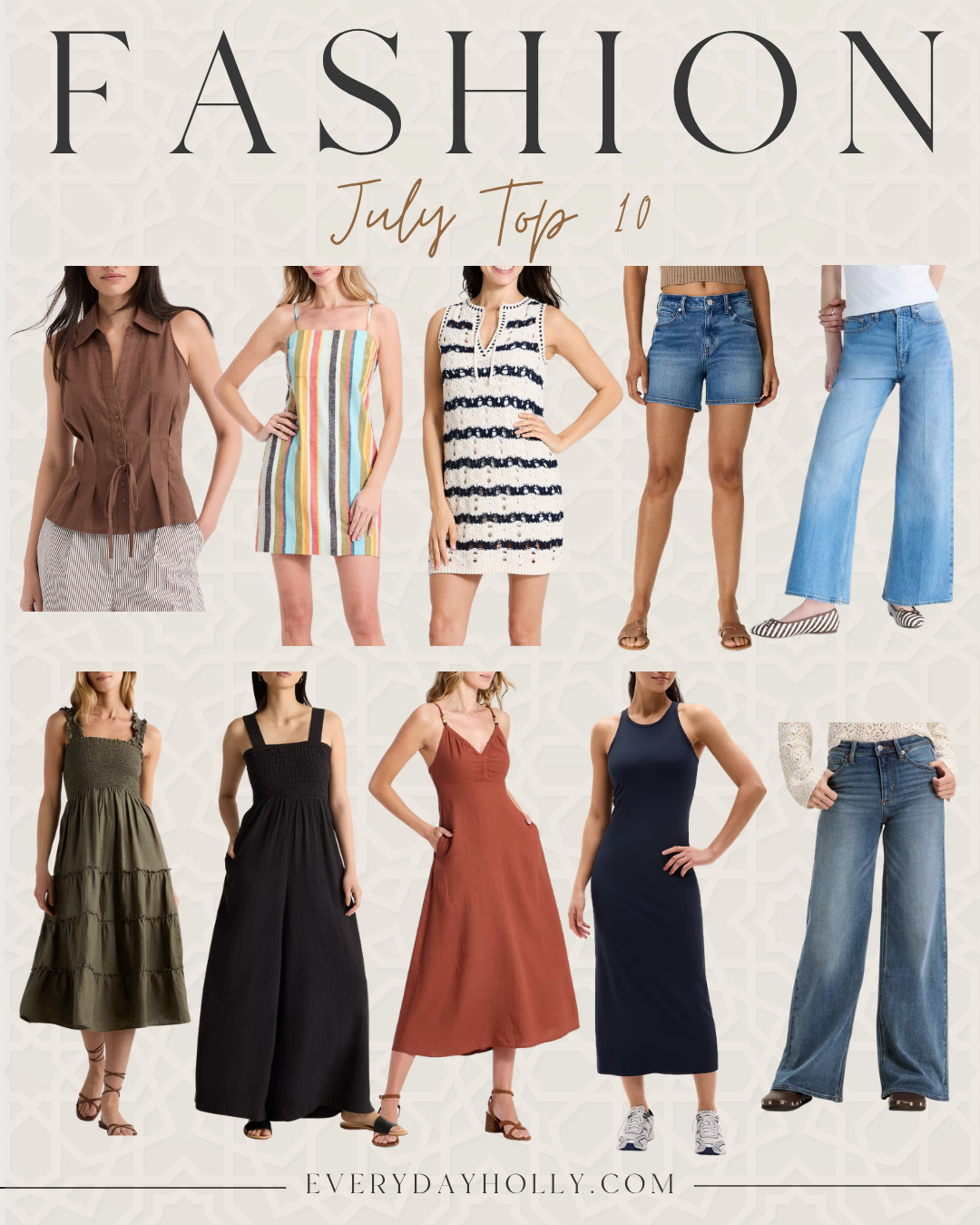 July’s top 10 best sellers are in, and these are the finds you loved most last month! From everyday fashion favorites to beauty and home finds, this roundup is full of tried and loved picks worth revisiting.

July best sellers, top 10 finds, reader favorites, everyday fashion, beauty favorites, home finds, affordable finds, top selling products, summer favorites, EverydayHolly 

 #LTKSeasonal #LTKOver40 #LTKPetite