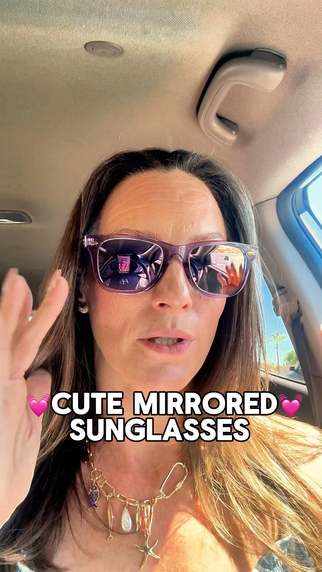 I’m not a spend-a-lot-on-sunglasses person. I want them cute, polarized and affordable enough that I can toss them in my car or gym bag without having a meltdown if they disappear. These purple frames with mirrored purple lenses are exactly my kind of sunglasses.

#polarizedsunglasses #sunglasses #mirroredglasses

#LTKdayinmylife #LTKmomlife
