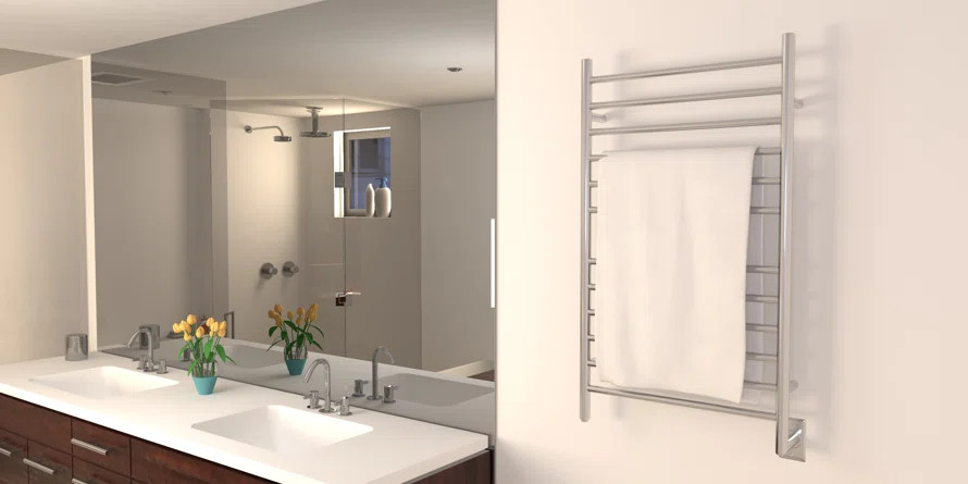 Amba Wall Mount Electric Towel Warmer | Wayfair North America