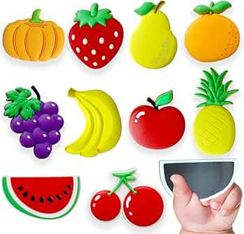 Refrigerator Magnets for Toddlers, Cute Fruit Fridge Magnets for Kids Large Size Toddler Magnets ... | Amazon (US)
