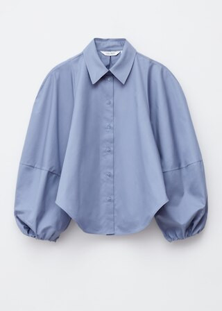 Voluminous Balloon-Sleeve Blouse | & Other Stories - US
