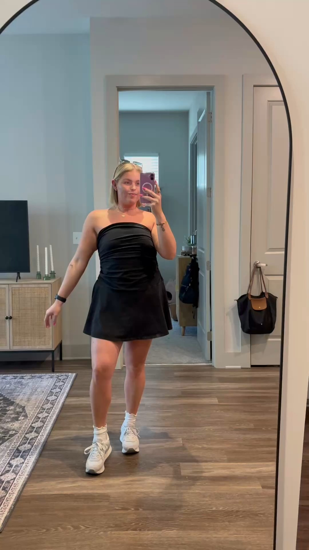 the most flattering exercise dress! wearing an XL 

#LTKMidsize #LTKFindsUnder50 #LTKActive