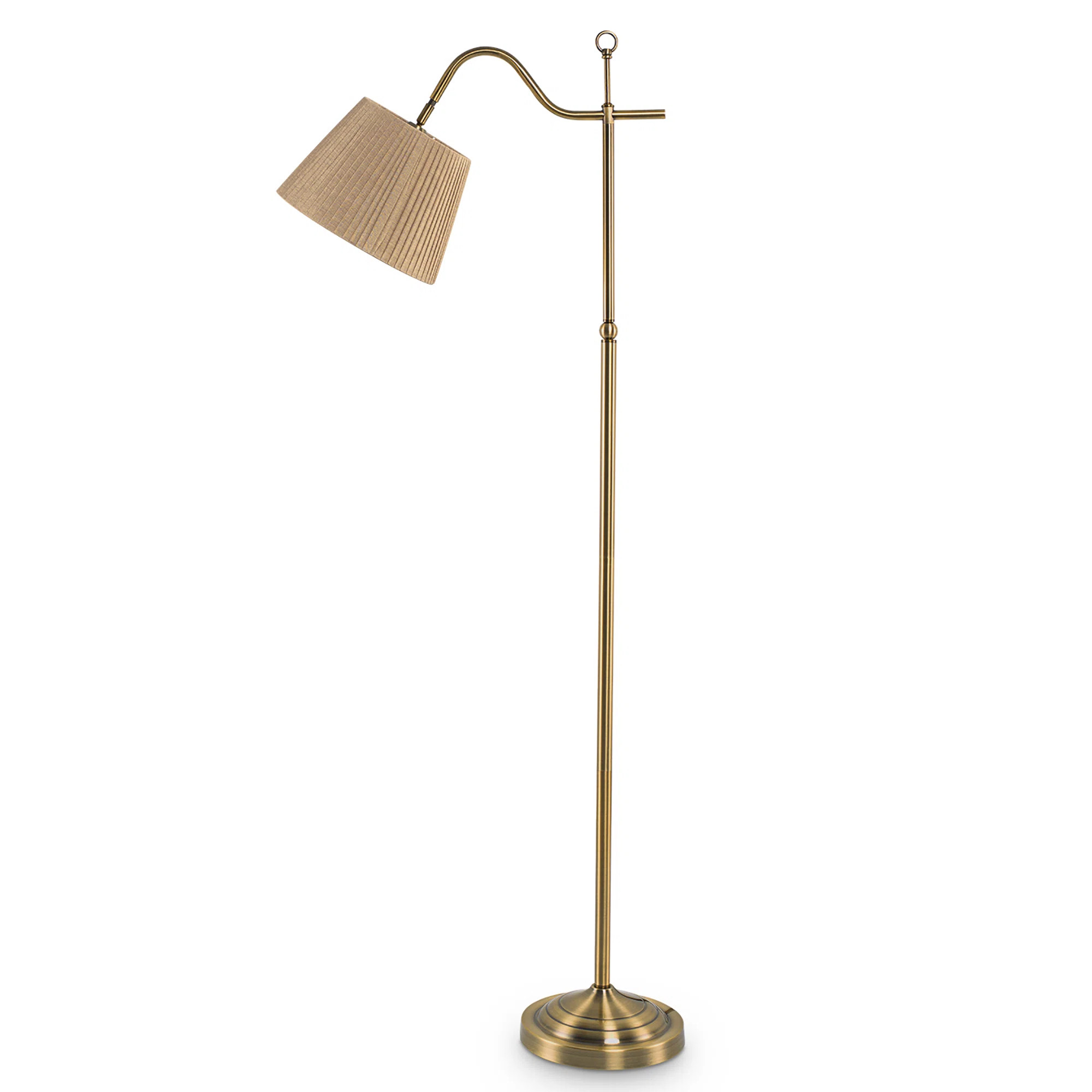 Maraia 62.2'' Golden Arched Floor Lamp | Wayfair North America