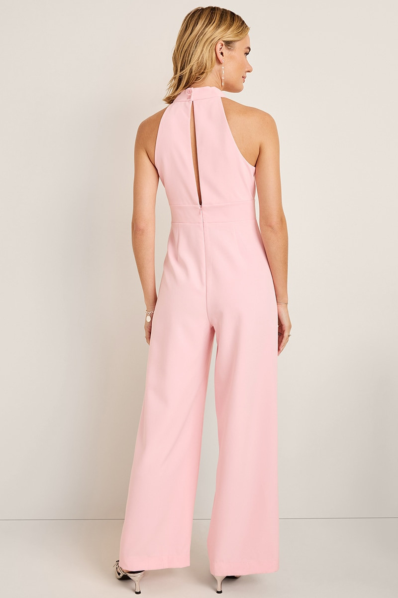 Gina Halter Jumpsuit | Francesca's