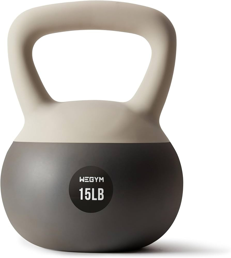 WeGym Soft Kettlebells with Cushioned Impact-Resistant Base and Anti-Slip, Wide-Grip Handle for H... | Amazon (US)