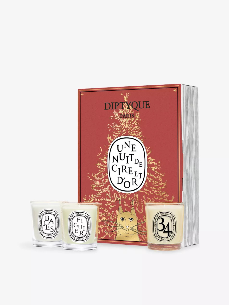 Holiday Edition Surprise Miniature Scented Candle Set of Three | Selfridges