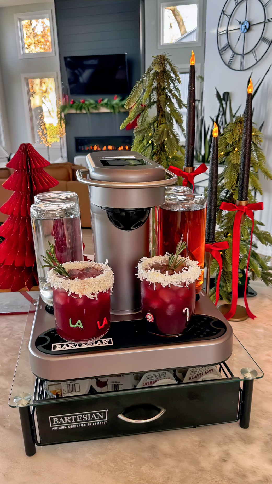 This holiday season enjoy the perfect drink without the added expense of a bartender. The Bartesian cocktail maker is my secret weapon for holiday parties making serving drinks a breeze. it’s able to whip up over 60 different varieties of cocktails, while allowing you to choose your own spirits and your own strength. So kickback relax and let Bartesian take over. 

Right now Bartesian is offering the best sale of the year- Save $100 on any machine when you spend $400

#bartesian #ad @bartesian 