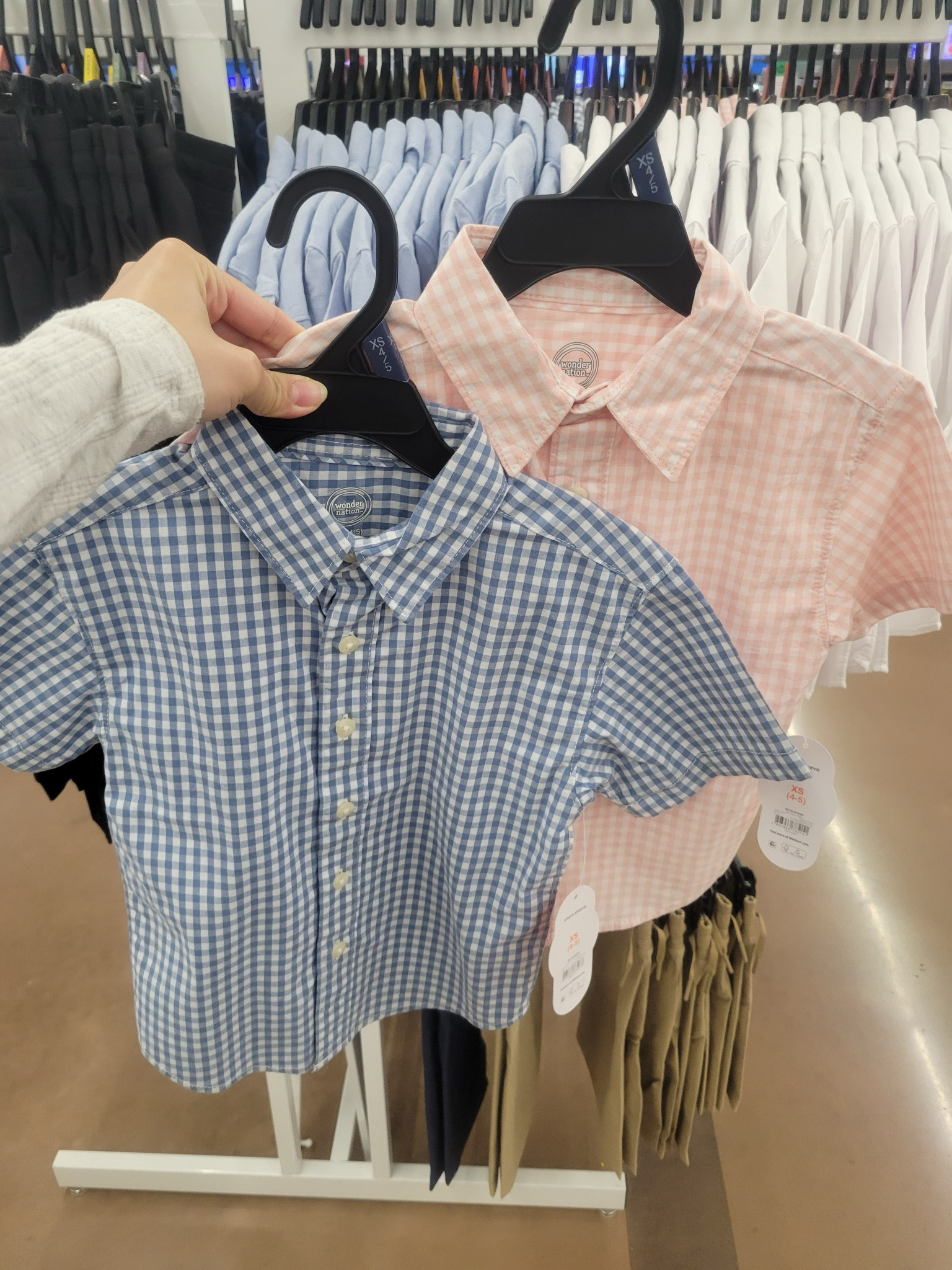 Boys button up shirts at Walmart. Plaid gingham shirts. Family photos. pictures. Easter. Boy mom.  

 #LTKmomlife #LTKKids #LTKWedding