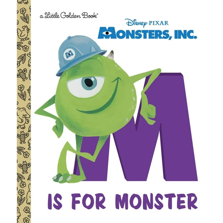 Little Golden Book Monsters, Inc.: M Is for Monster, (Hardcover) | Walmart (US)
