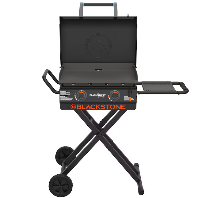 Blackstone 22" Culinary Omnivore Griddle with Flexfold Legs 362-Sq. in Black powder-coated steel ... | Lowe's