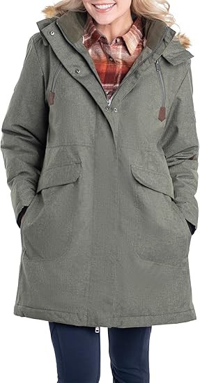 Legendary Whitetails Women's Waterproof Anchorage Parka Winter Coat with Durable Removable Hood | Amazon (US)
