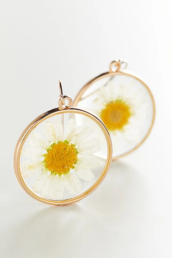 Pressed Flower Earring | Urban Outfitters (US and RoW)