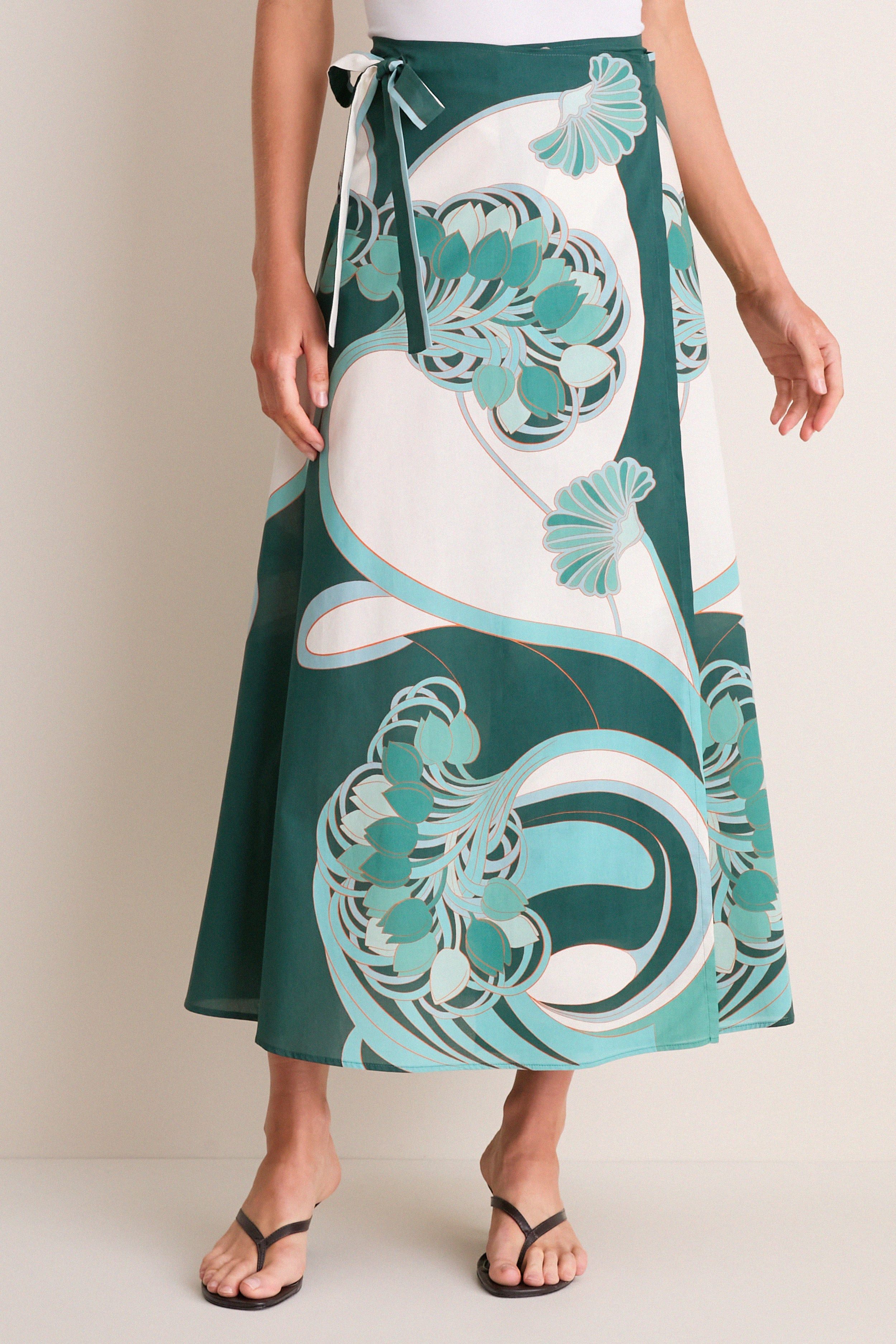 Blooming Tulip Placee Sarong Skirt | Tuckernuck (US)