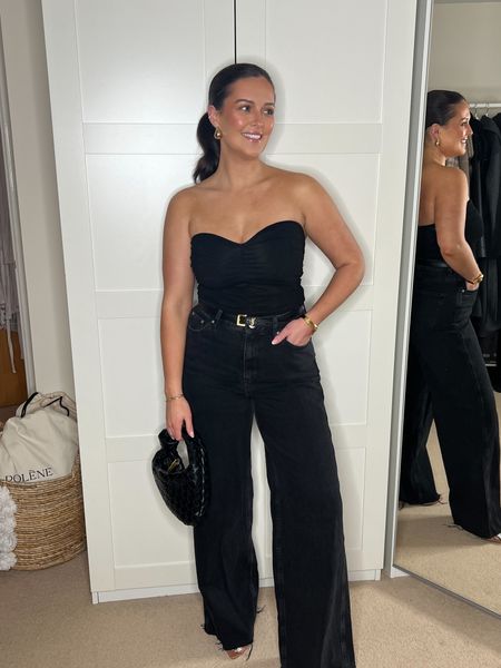 All black, jeans and a nice top outfit 🖤 

Ruched top- Nakd Fashion (linked on IG highlights) 
Jeans- New Look
Belt - YSL
Heels- Zara (linked on IG)
Bag- Olivia Sales (on IG)

#LTKstyletip #LTKeurope #LTKmidsize