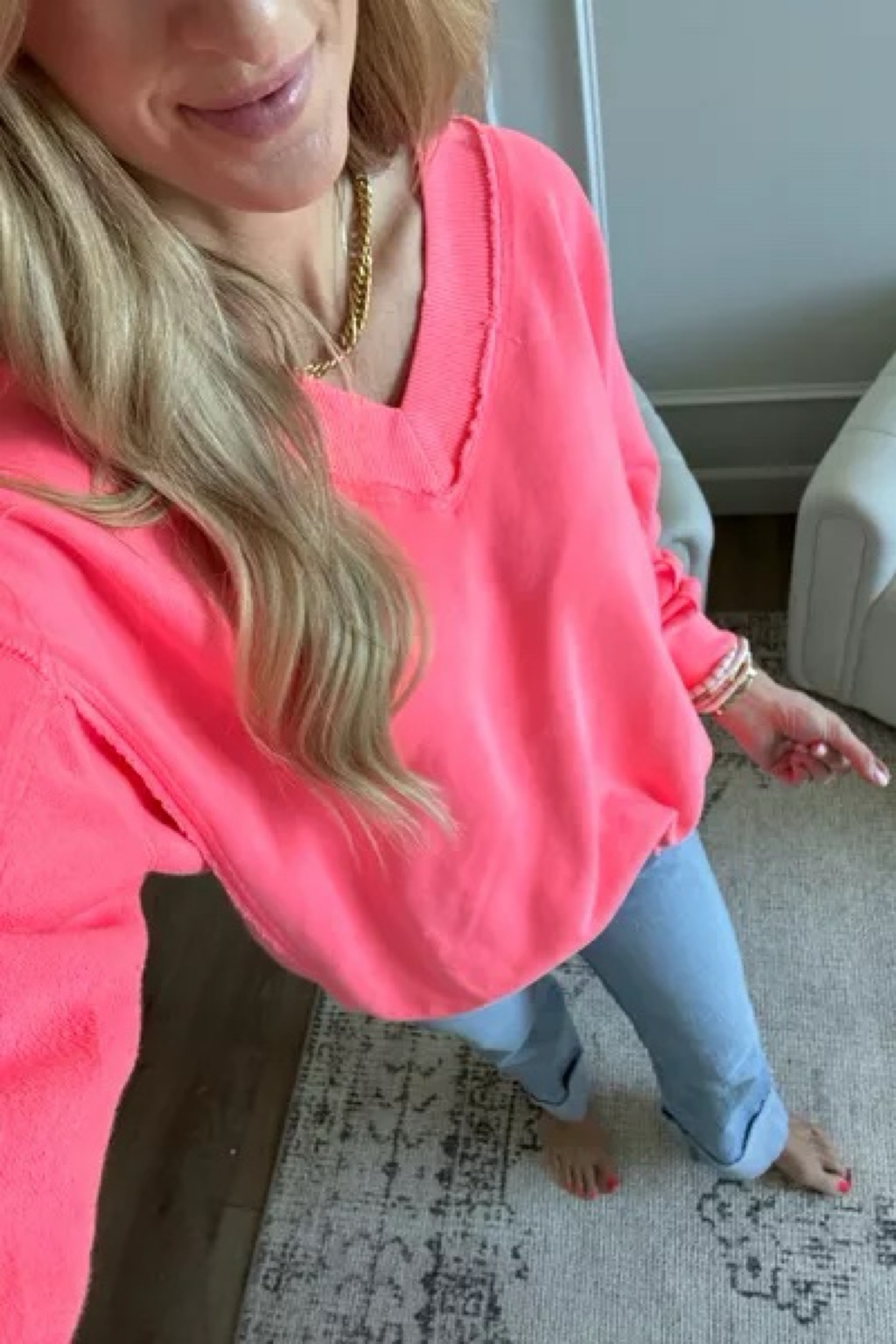 You guys have been loving this sweatshirt - such a great find for this summer!

Fashion  summer fashion  summer look  summer outfit  denim  denim outfit  sweatshirt  v neck  everyday outfit  everyday look  casual look  Ourpnwhome 

#LTKSeasonal #LTKstyletip #LTKfindsunder100