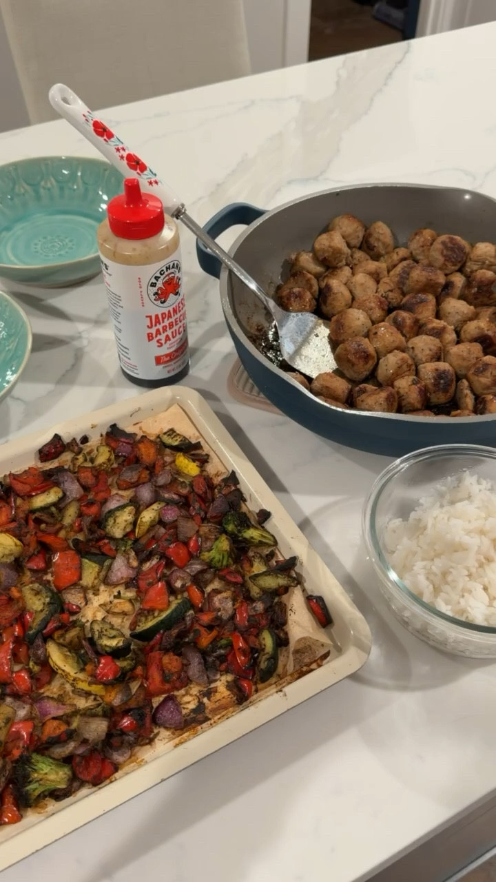 One of our favorite and easy dinners🤍

#LTKfoodie #LTKfitnessgoals #LTKHome
