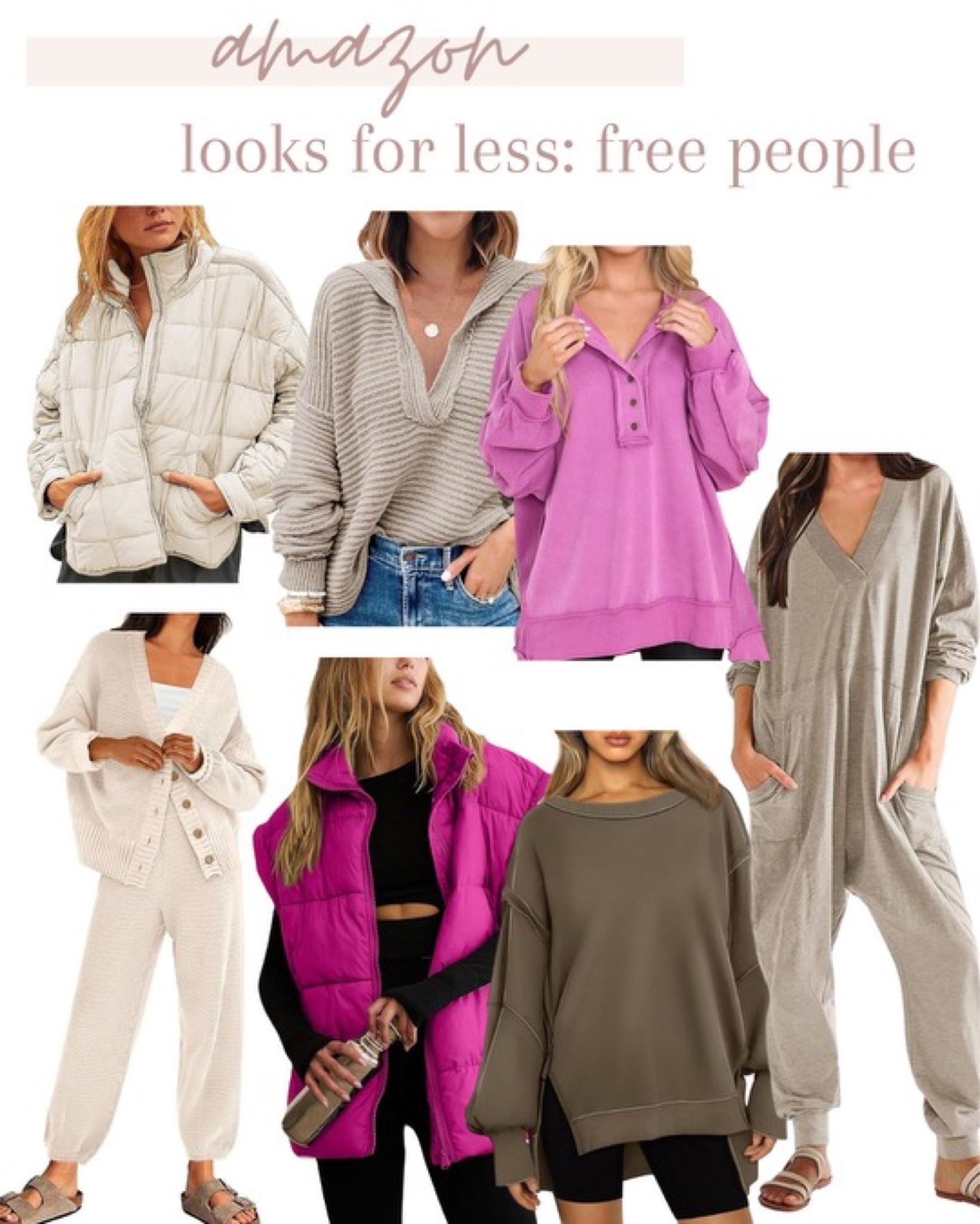 Amazon looks for less ✨💗

#amazonfinds 
#founditonamazon
#amazonpicks
#Amazonfavorites 
#affordablefinds
#amazonfashion
#amazonfashionfinds

#LTKfindsunder50 #LTKGiftGuide #LTKstyletip