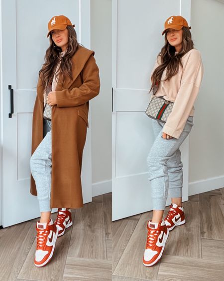 Casual outfit ..what I wore, travel outfit, airport style 
Small in joggers 
Medium in pullover hoodie 
Nike dunk tts 
Gucci crossbody bag 
Valentine’s Day gift ideas 



#LTKFind #LTKU #LTKshoecrush