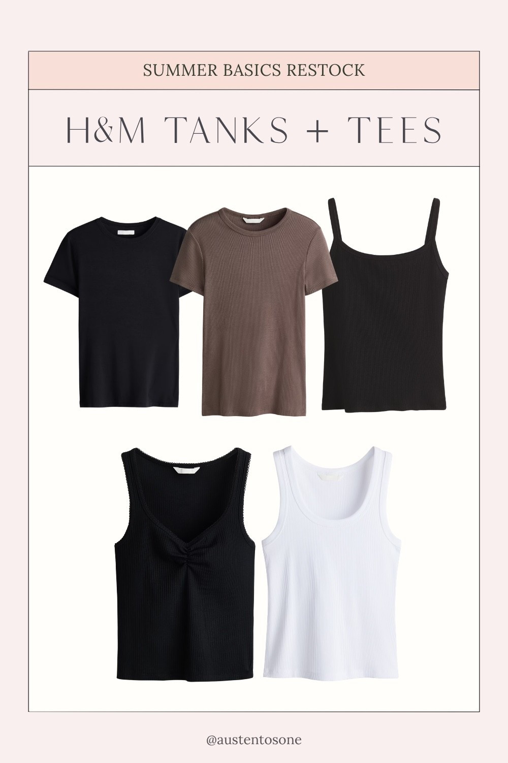 I just updated lots of my basic tees and tank tops from H&M

#LTKSeasonal
