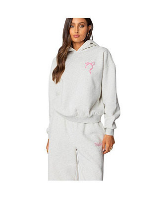 Womens Sasha Bow Detail Hoodie | Macy's