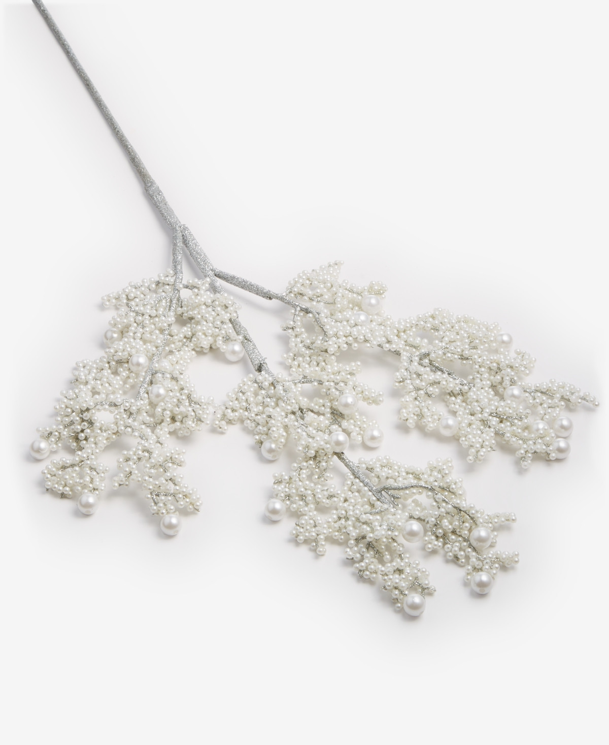 Holiday Lane Gilded Glamour Beaded Metallic Pick Ornament, Macy's Exclusive | Macy's