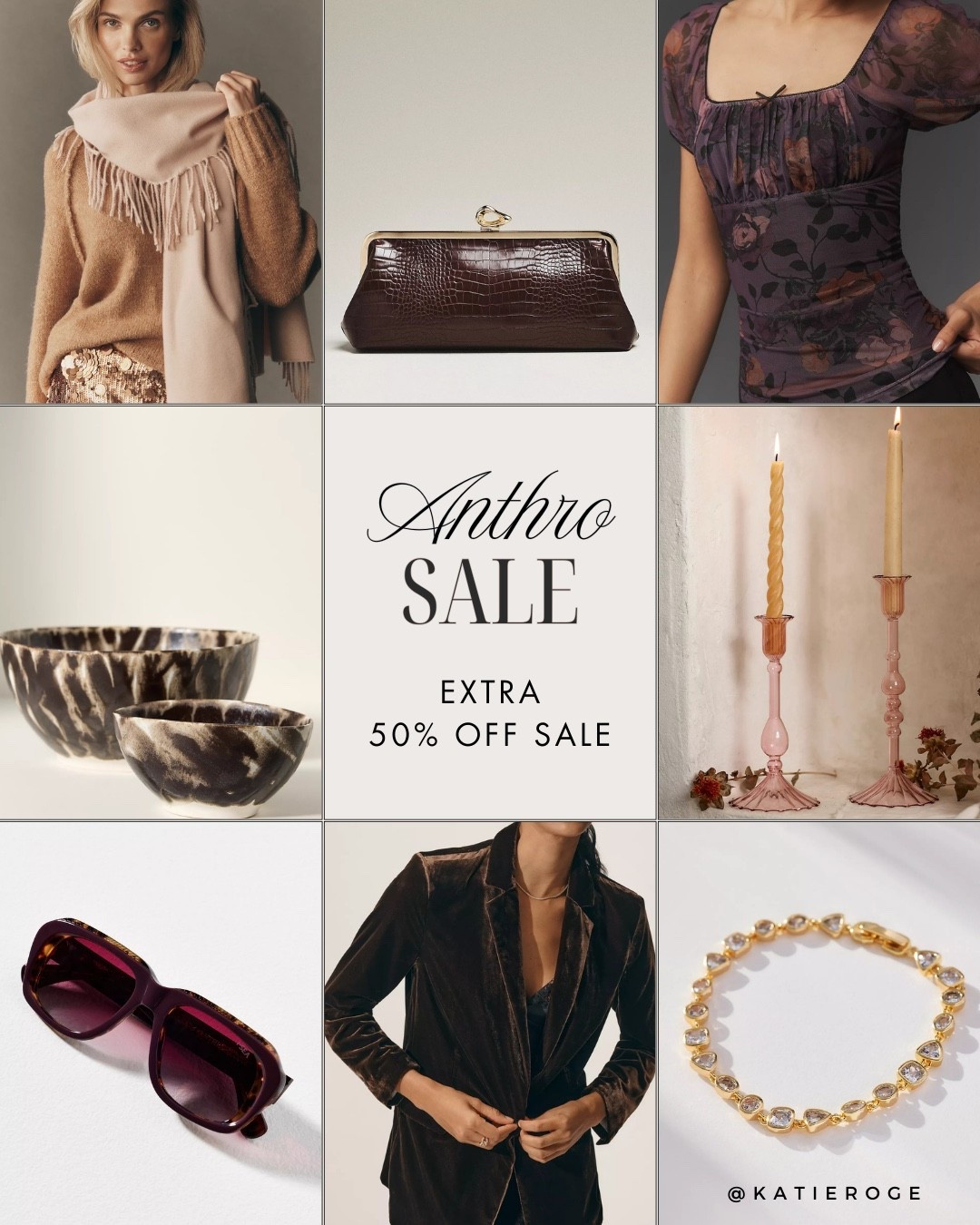 My Anthropologie sale picks! Extra 50% off. Everything is under $50 in cart! 