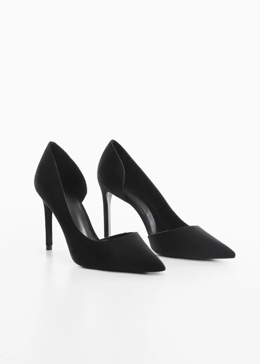 Asymmetrical heeled shoes -  Women | Mango United Kingdom | MANGO (UK)