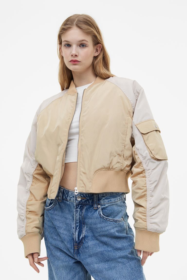 Padded Bomber Jacket | H&M (US + CA)