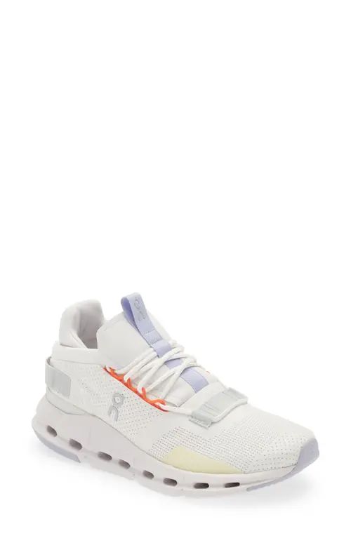 On Cloudnova Sneaker in White/Glacier at Nordstrom, Size 6.5 | Nordstrom