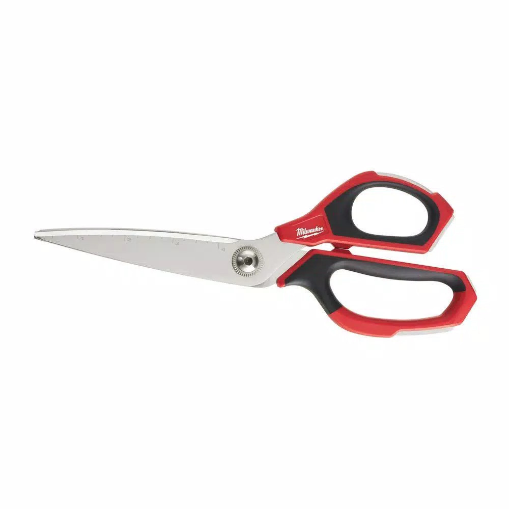 Jobsite Straight Scissors with Iron Carbide Blades | The Home Depot