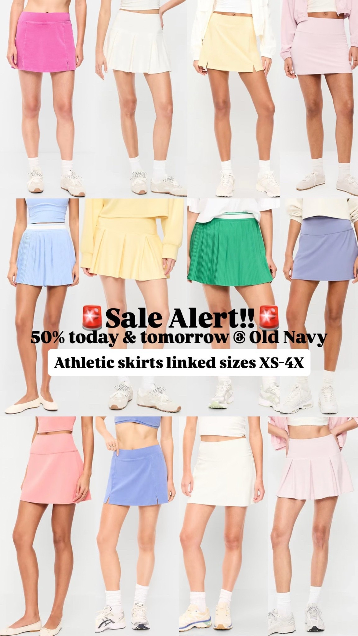 Athletic skirt, activewear sale, tennis skirt, golf, pickleball,