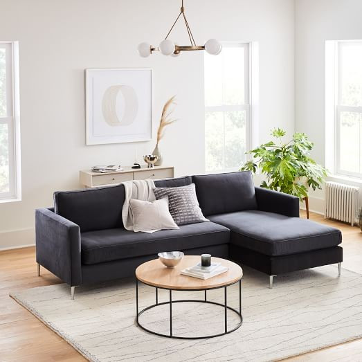 Harris Loft 2-Piece Chaise Sectional | West Elm (US)