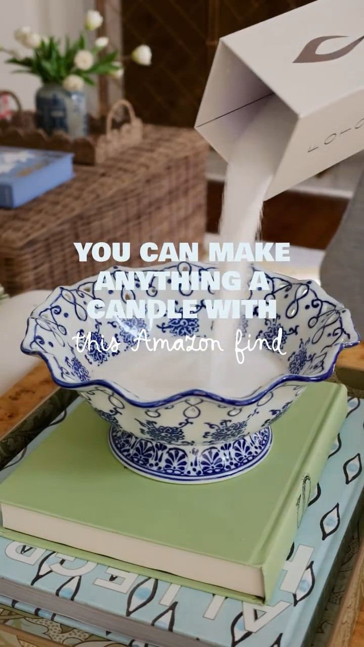 Turn any container into a candle (make sure it’s heat safe) ✨

Forget expensive huge three wick candles, just make your own. Also the perfect solution to filling up old candle containers 🕯️

I went with the misty monte scent! It’s filled with notes of jasmine and sandalwood. They have a non scented option too. All option are plant based and nontoxic. 


Gifted by @fotoncandle but sharing because I love it. Amazon Finds, Amazon Home, Decor, Preppy, Grandmillennial, Blue and White Decor, Traditional Home Decor

#LTKmomlife #LTKSeasonal #LTKHome