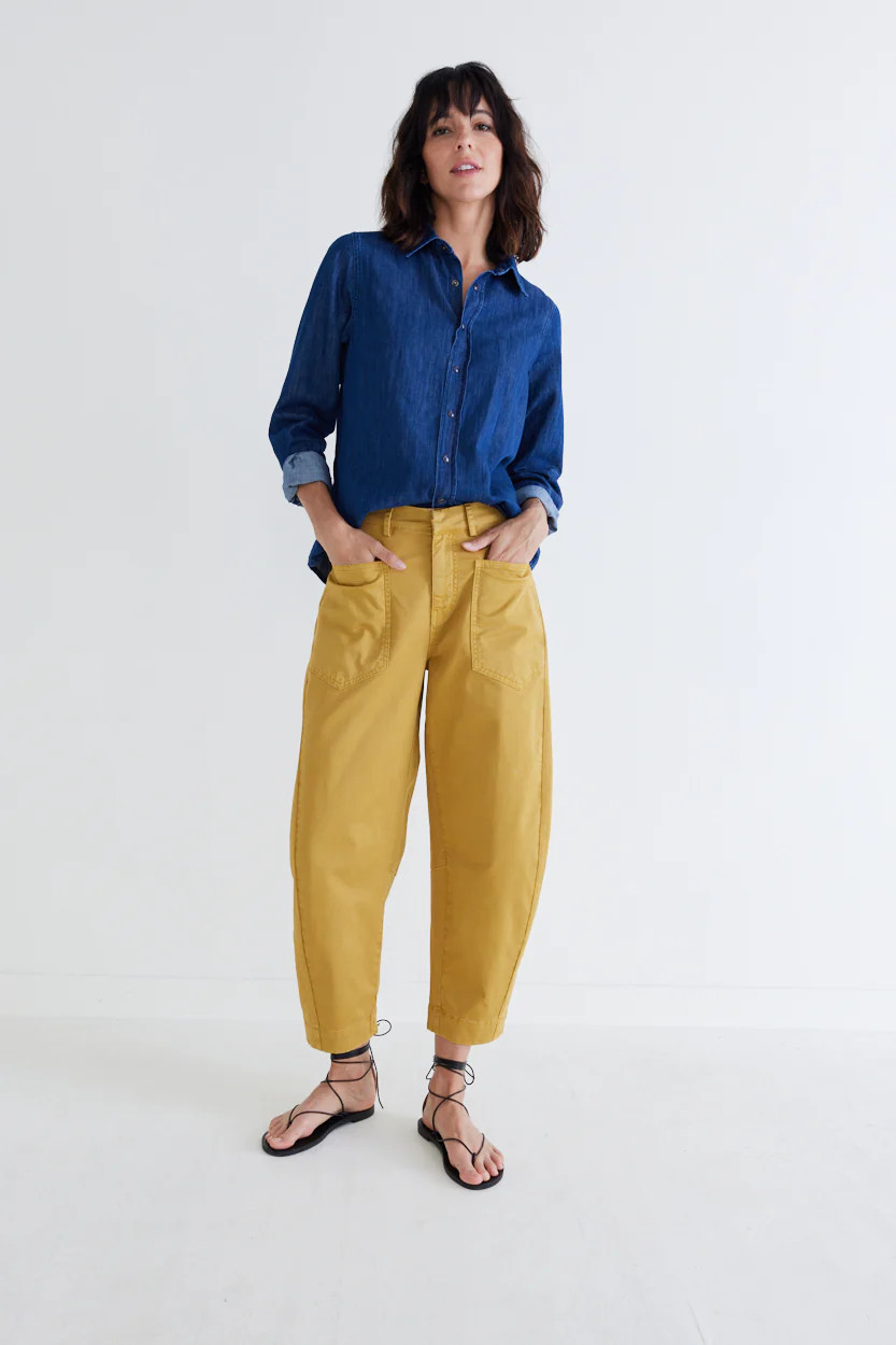 The Slouchy Soft Twill Pants | Ruti