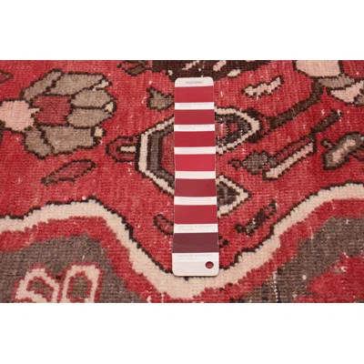 Warrell One-of-a-Kind 6'11" X 10'2" 1990s Wool Area Rug in Red | Wayfair North America