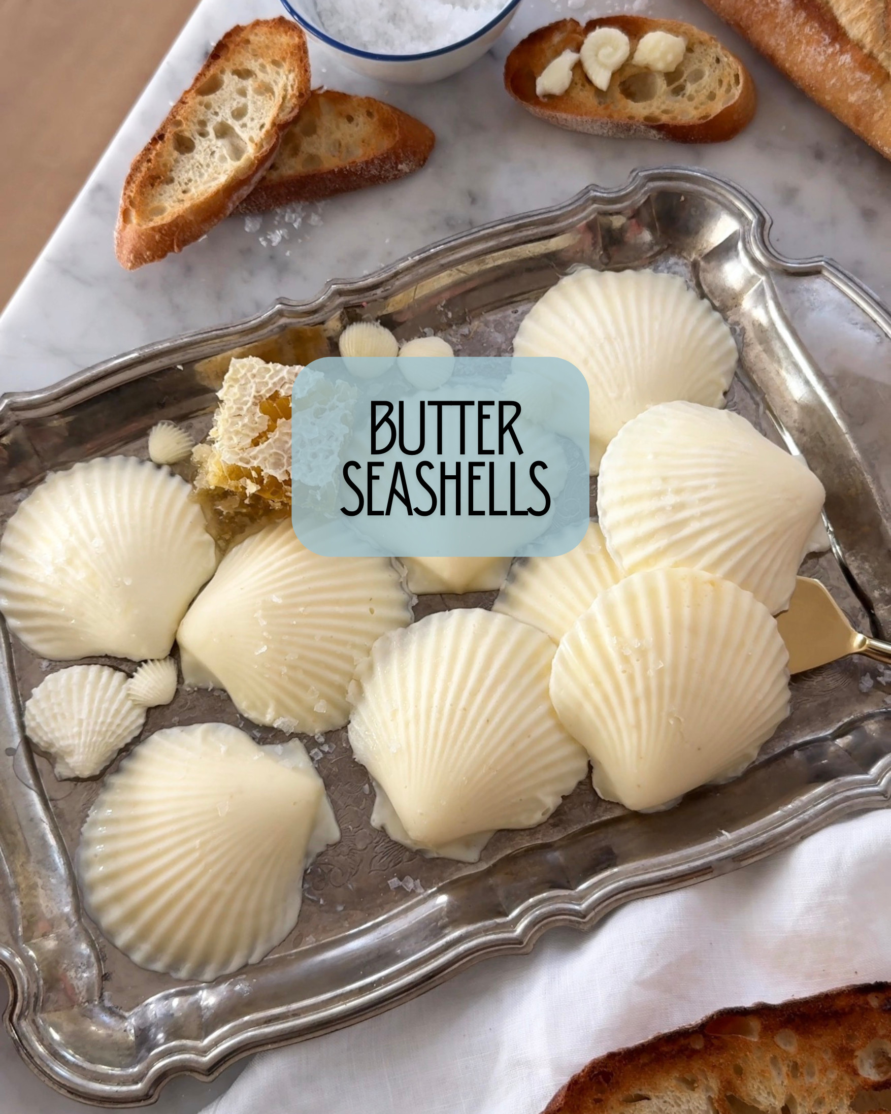 Butter Seashell Items for a Summer party or an elevated gathering  

 #LTKfoodie #LTKSeasonal #LTKHome